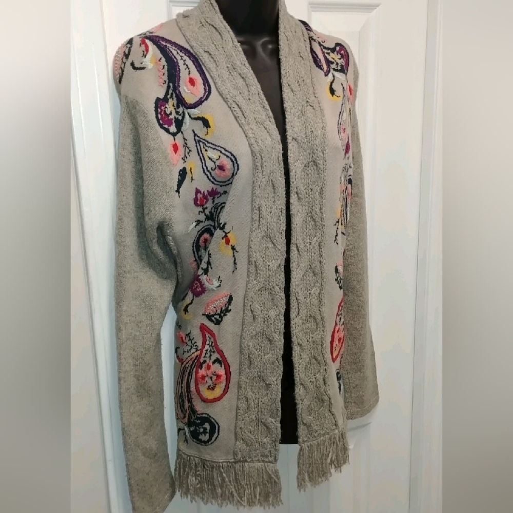 Sleeping on Snow Folklore cardigan